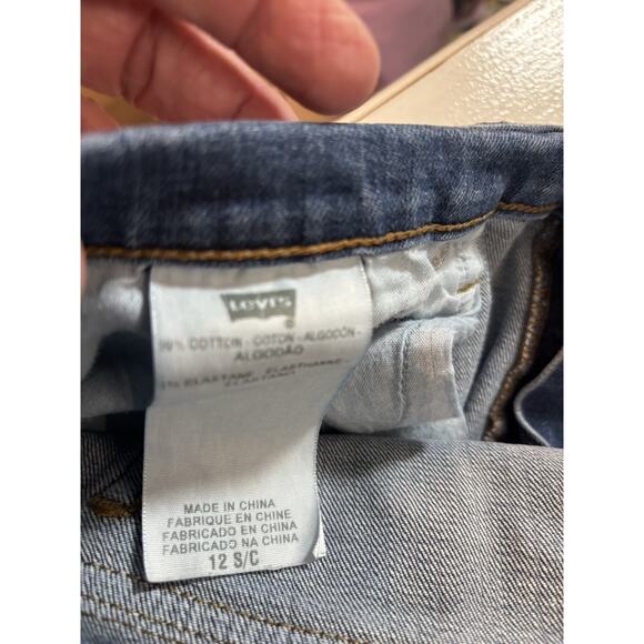 Bootcut Levis 515 Bootcut Size 12 S/C Women's Denim Blue Jeans Button Pockets - Picture 6 of 10